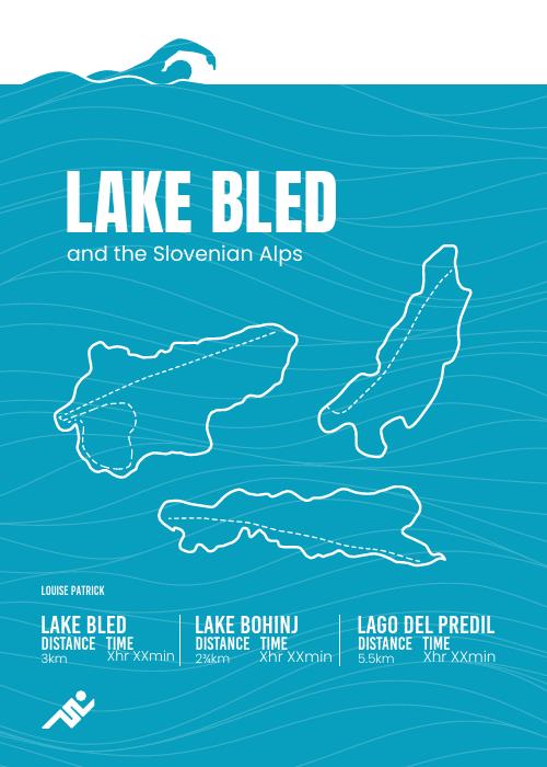 Show details for Lake Bled Swimming Print
